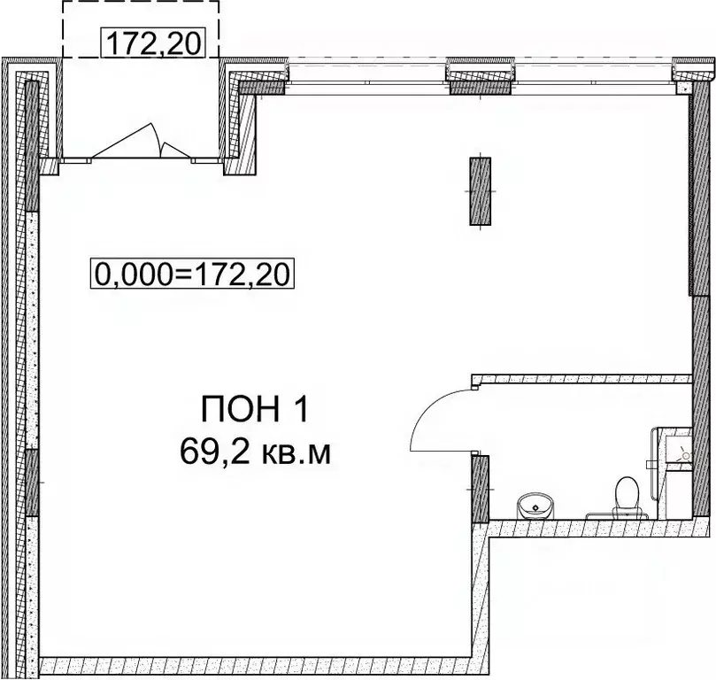 Помещение свободного назначения в Нижегородская область, Нижний ... - Фото 1