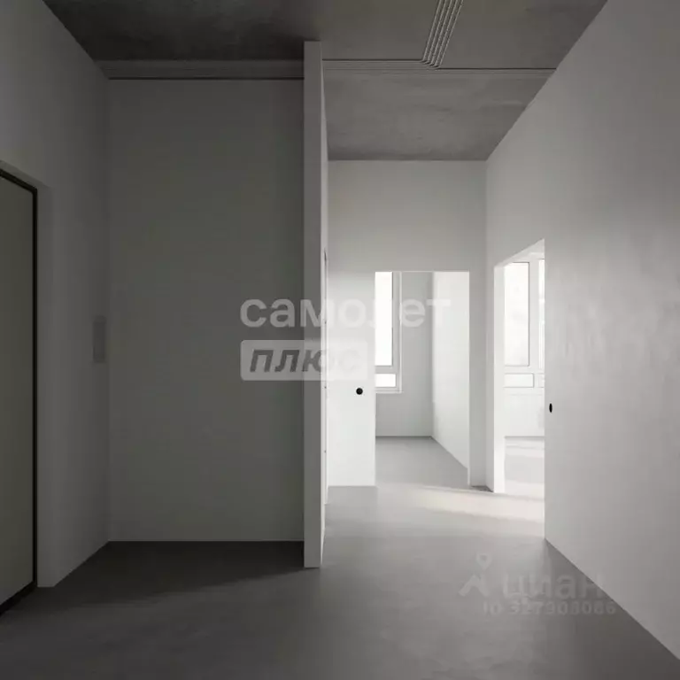 2-к кв. Москва Строительный проезд, 9к1 (69.6 м) - Фото 2