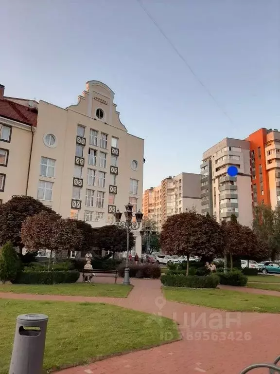1-к кв. Калининградская область, Калининград Октябрьская ул., 27 (40.0 ... - Фото 1