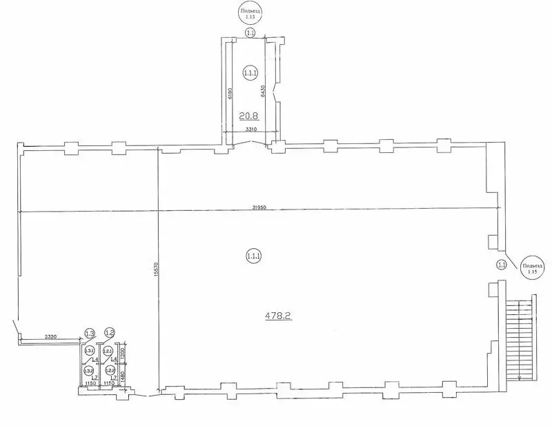 Производственное помещение (505 м) - Фото 1