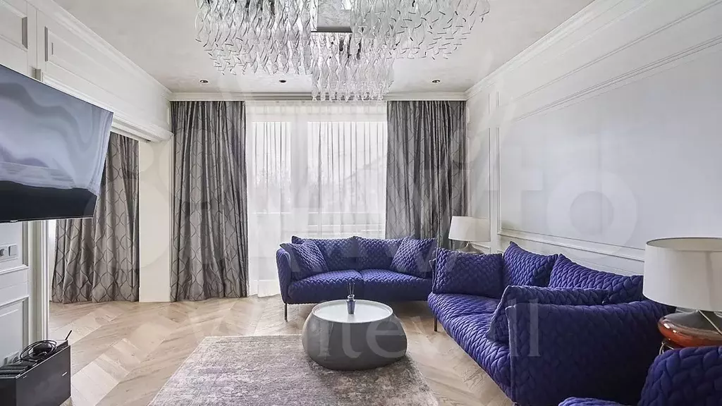 3-к. квартира, 90 м, 6/8 эт. - Фото 1