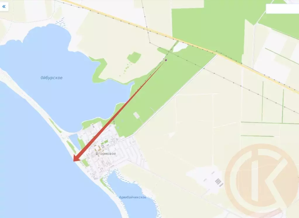 Участок в Крым, Сакский район, с. Штормовое  (6.0 сот.) - Фото 1