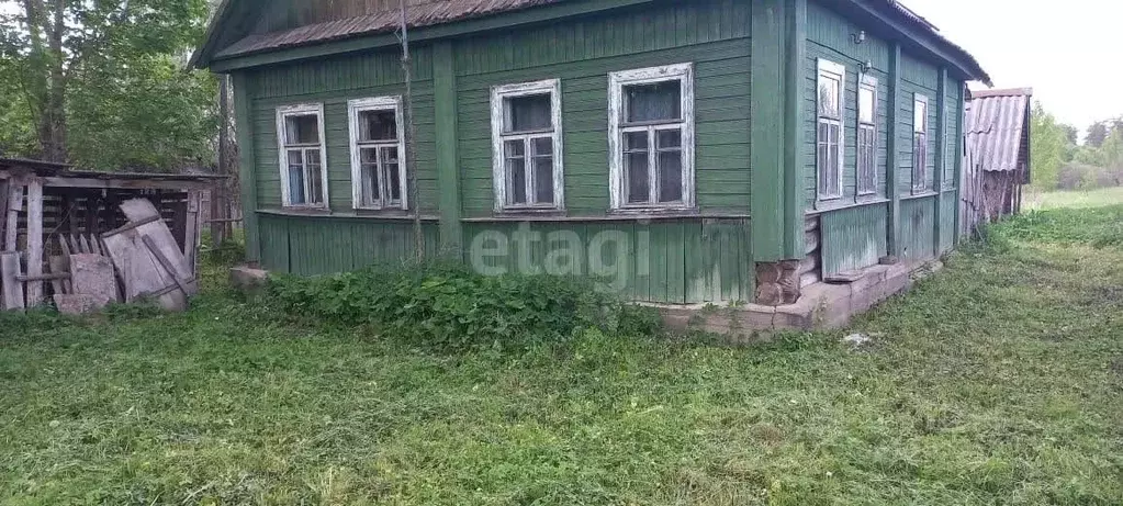 Дом в Псковская область, Порховский муниципальный округ, д. Хилово ул. ... - Фото 0