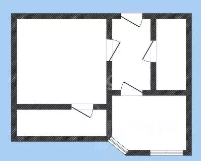 2-к кв. Курская область, Курск ул. Энгельса, 158к2 (51.0 м) - Фото 1