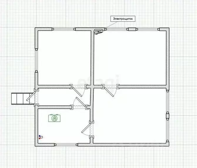 Дом в Белгородская область, Губкинский городской округ, с. Чапкино ул. ... - Фото 2
