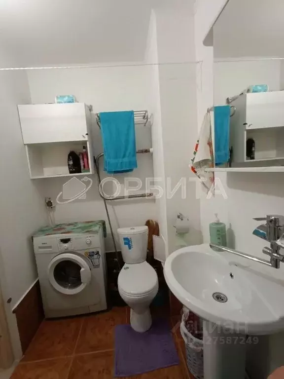 1-к кв. Тюменская область, Тюмень Мелиораторов мкр, ул. Голышева, 4 ... - Фото 2