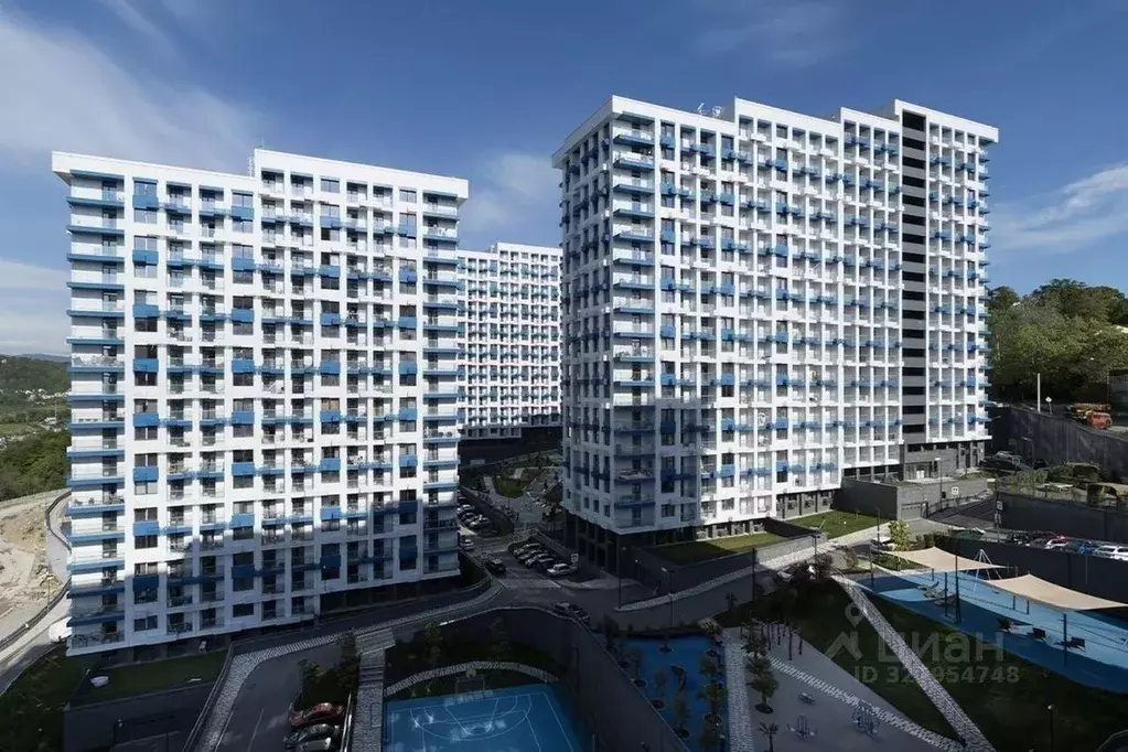 2-к кв. Краснодарский край, Сочи Бытха мкр, ул. Ясногорская, 16/2к4 ... - Фото 2