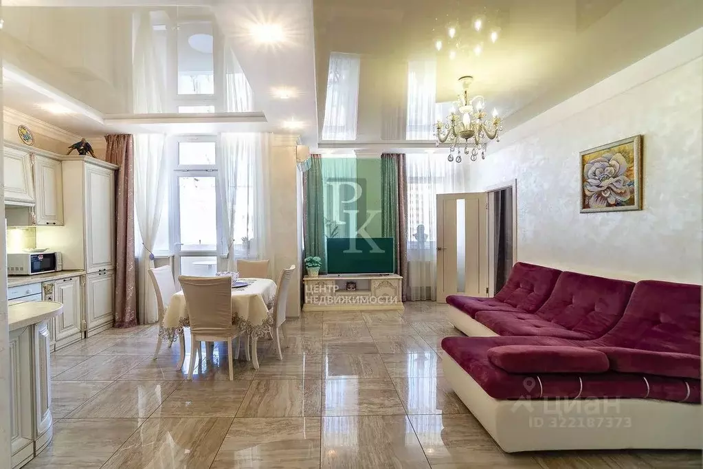 4-к кв. Севастополь ул. Парковая, 14к1 (84.5 м) - Фото 1