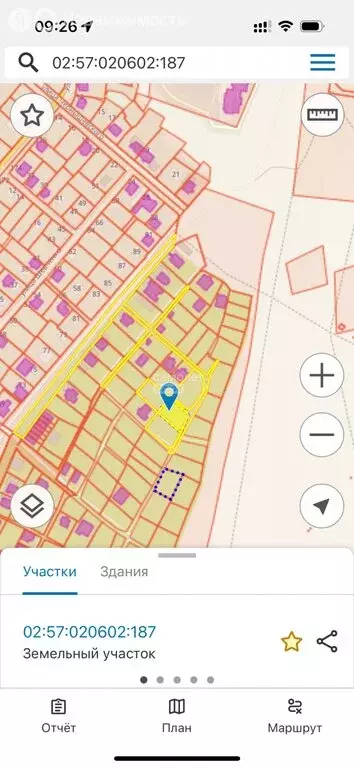 Участок в Октябрьский, КС Нефтяник (6.24 м) - Фото 2