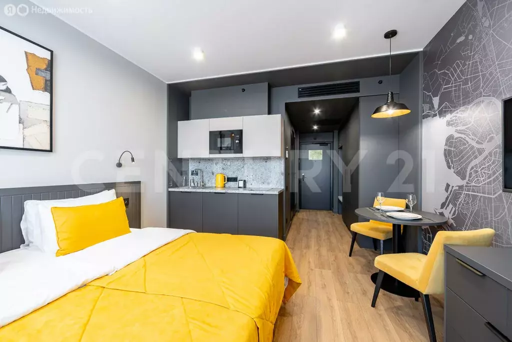 Квартира-студия: Санкт-Петербург, Ташкентская улица, 6к2 (23.7 м) - Фото 1
