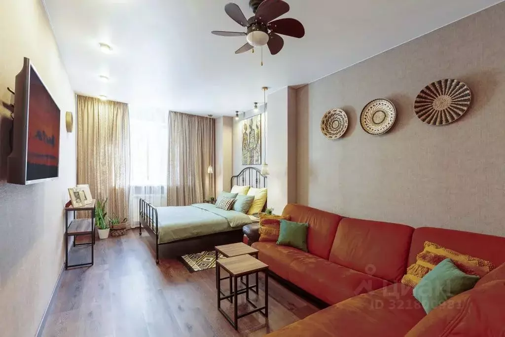 1-к кв. Самарская область, Самара Ялтинская ул., 32 (45.0 м) - Фото 1