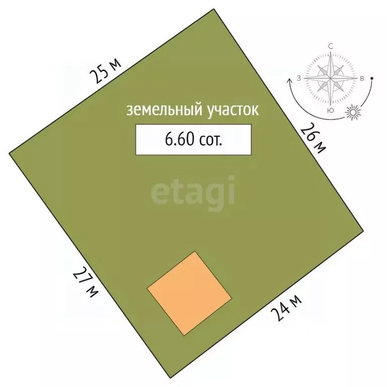 Дом в Томская область, Томск Томское садоводческое товарищество,  (50 ... - Фото 1