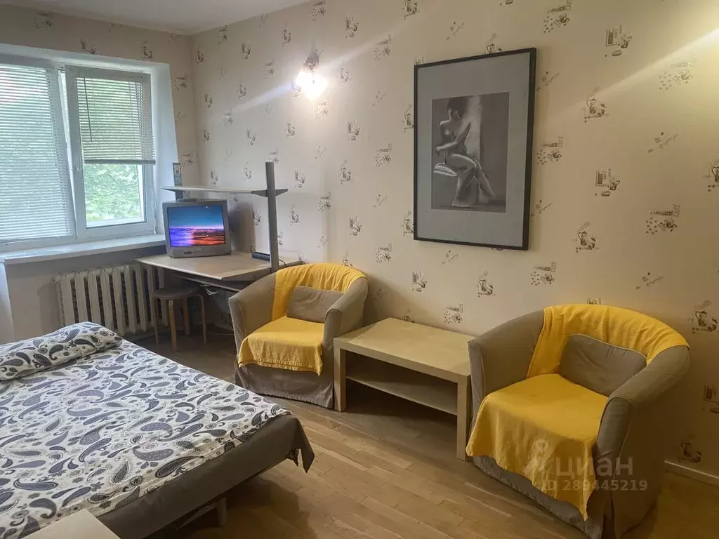 1-к кв. Тверская область, Тверь ул. Ерофеева, 10 (29.9 м) - Фото 1