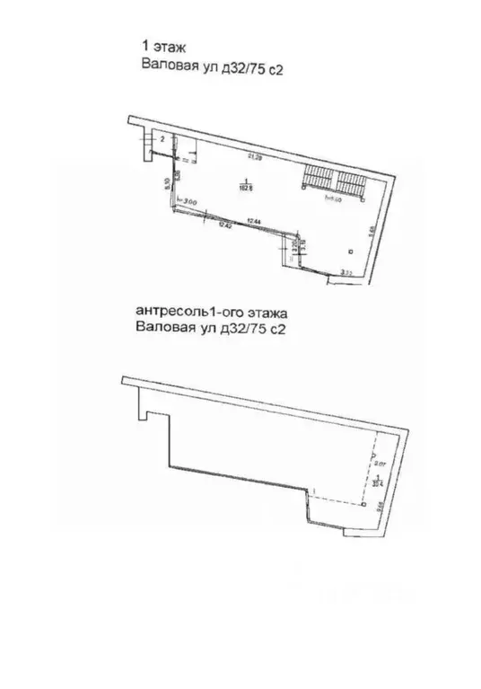 Помещение свободного назначения в Москва Валовая ул., 32/75С2 (130 м) - Фото 1