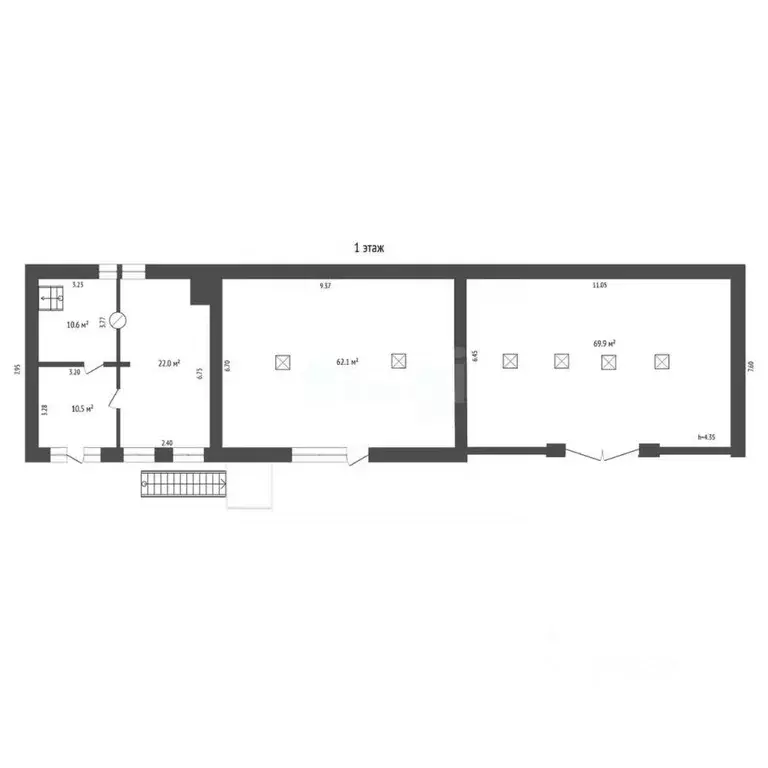 Офис в Крым, Феодосия ш. Симферопольское, 54М (430 м) - Фото 1