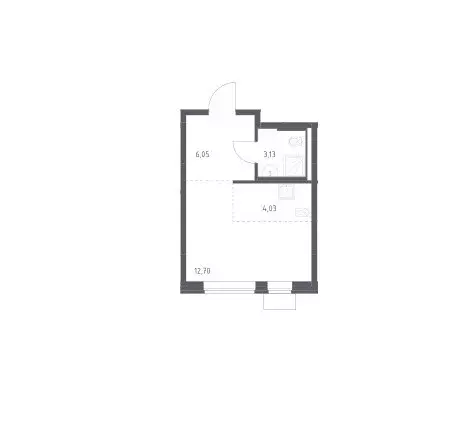 Продаётся квартира-студия, 25.91 м - Фото 0