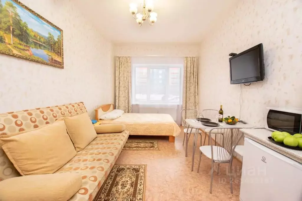 Студия Пермский край, Пермь ул. Крылова, 15 (25.0 м) - Фото 2