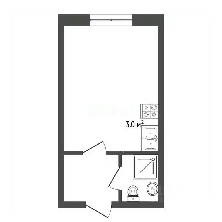 Студия Свердловская область, Екатеринбург Уралмаш жилрайон, ул. ... - Фото 1