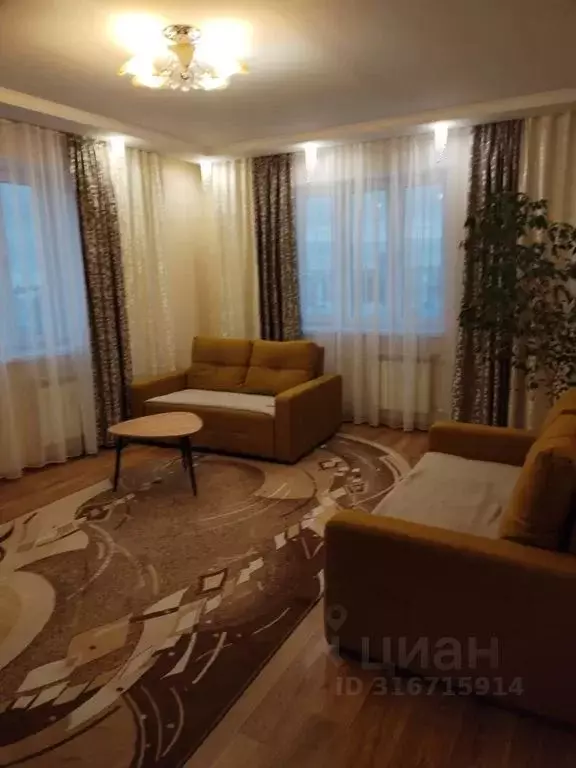 2-к кв. Татарстан, Набережные Челны просп. Раиса Беляева, 50А (65.0 м) - Фото 1