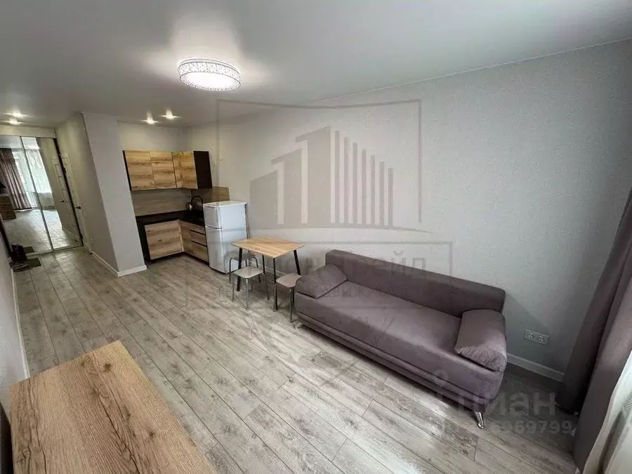 Студия Новосибирская область, Новосибирск ул. Галущака, 15 (26.6 м) - Фото 1
