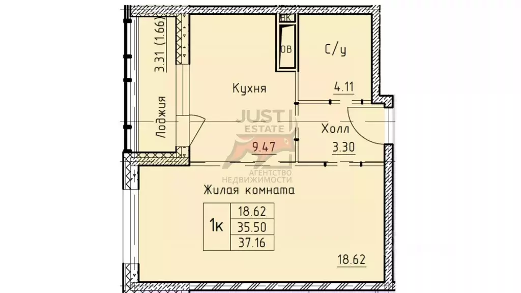 1-к кв. Московская область, Красногорск городской округ, Нахабино пгт ... - Фото 1