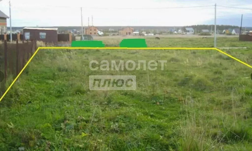 Участок в село Большой Хомутец, Ржавская улица (17 м) - Фото 1