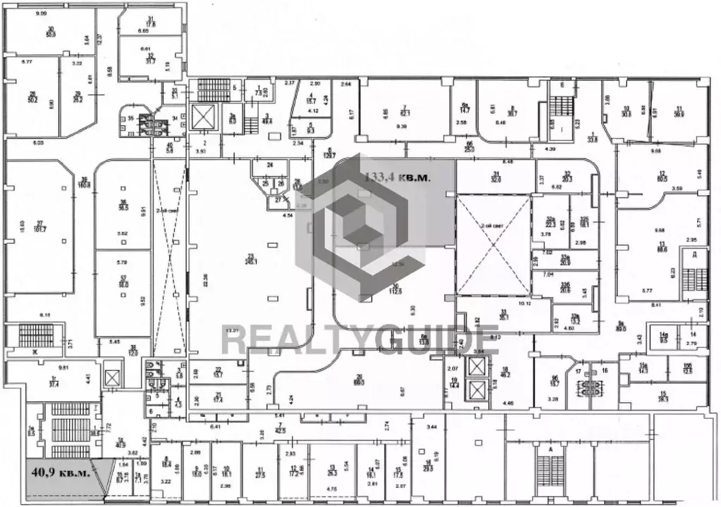 Офис в Москва Большая Почтовая ул., 26соор1 (133 м) - Фото 0