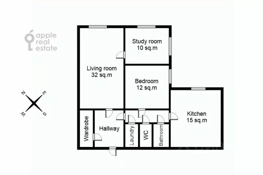 3-к кв. Москва Ленинградский просп., 18 (78.0 м) - Фото 2