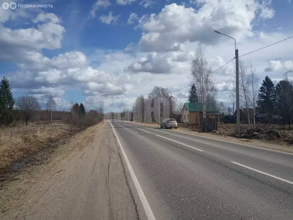 Участок в Вологодская область, Сокольский муниципальный округ, деревня ... - Фото 1