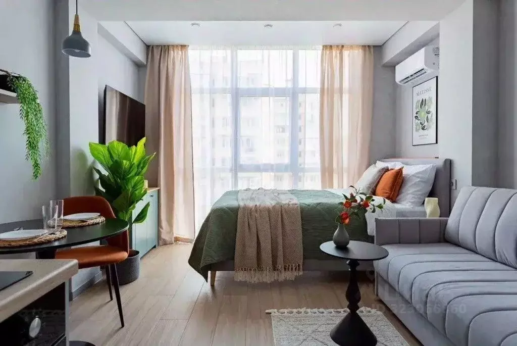 1-к кв. Краснодарский край, Сочи Больничный Городок мкр, ул. ... - Фото 0