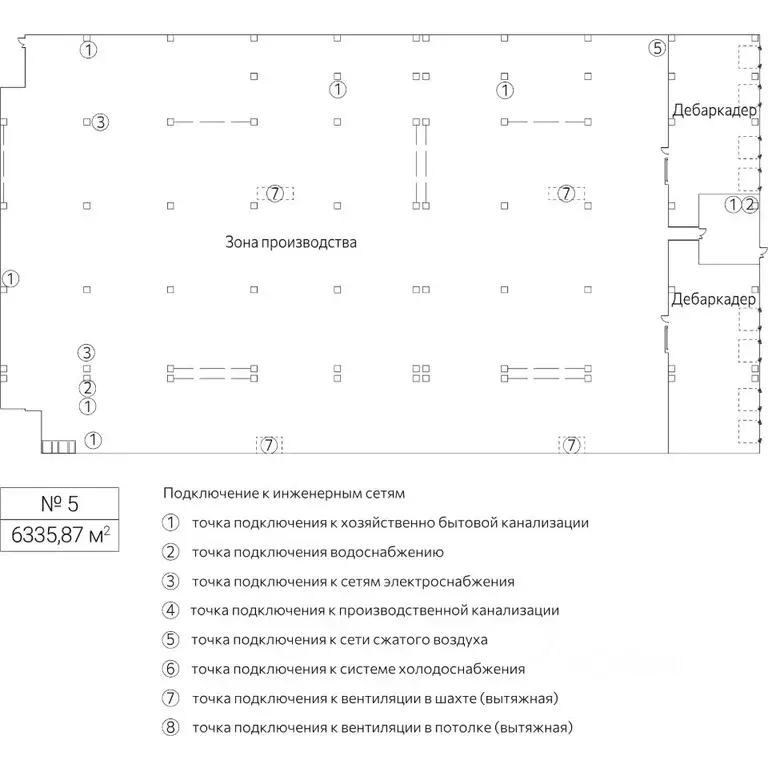 Производственное помещение в Москва Рябиновая ул., 42АС10 (6336 м) - Фото 1