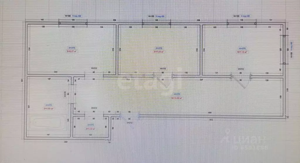 2-к кв. Тульская область, Богородицк Вязовский пер., 35А (44.0 м) - Фото 2