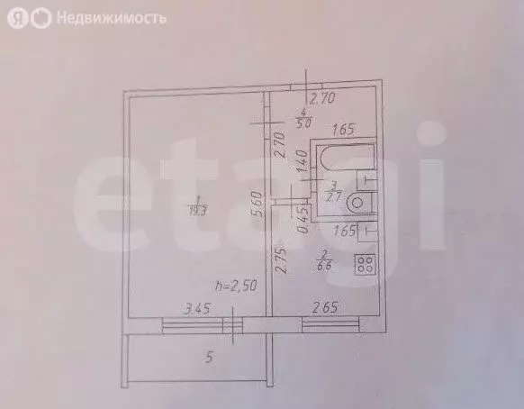 1-комнатная квартира: Тверь, улица Левитана, 46 (33.6 м) - Фото 1