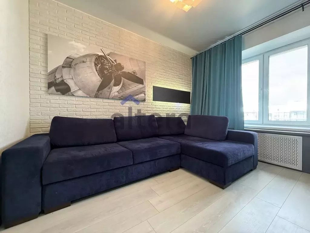 1-к кв. Татарстан, Казань ул. Николая Ершова, 62Г (40.0 м) - Фото 1