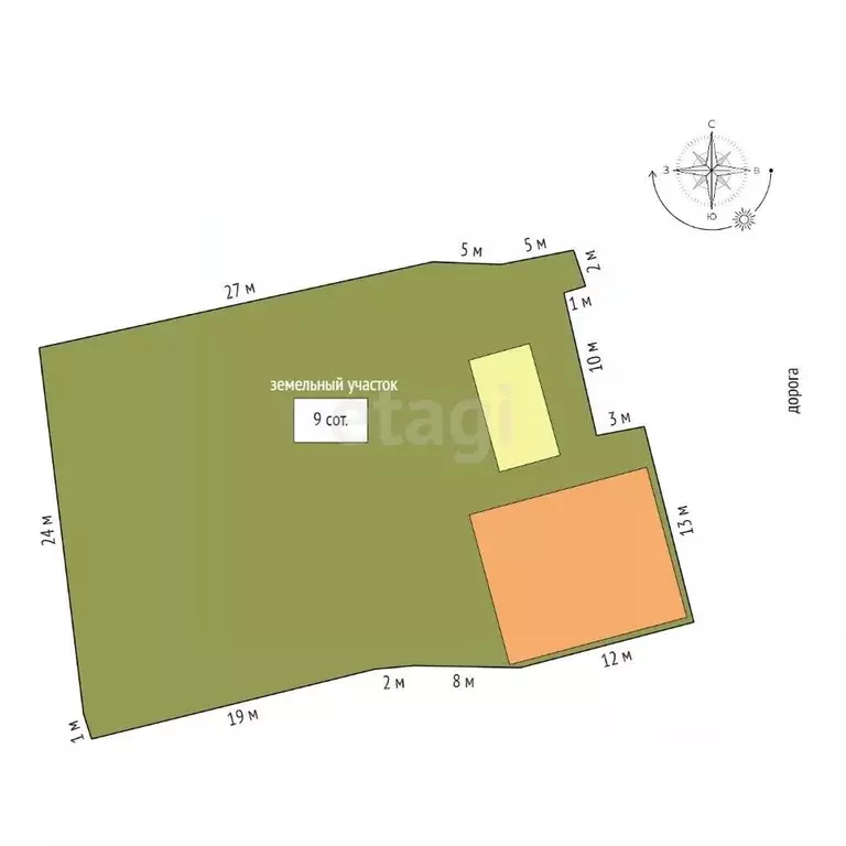 Дом в Тюменская область, Тобольск ул. Горького, 32 (77 м) - Фото 2