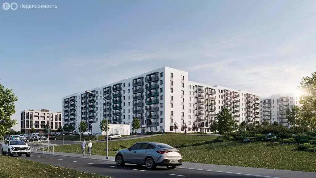 3-комнатная квартира: село Мирное, ЖК ПроПолис (72.43 м) - Фото 0
