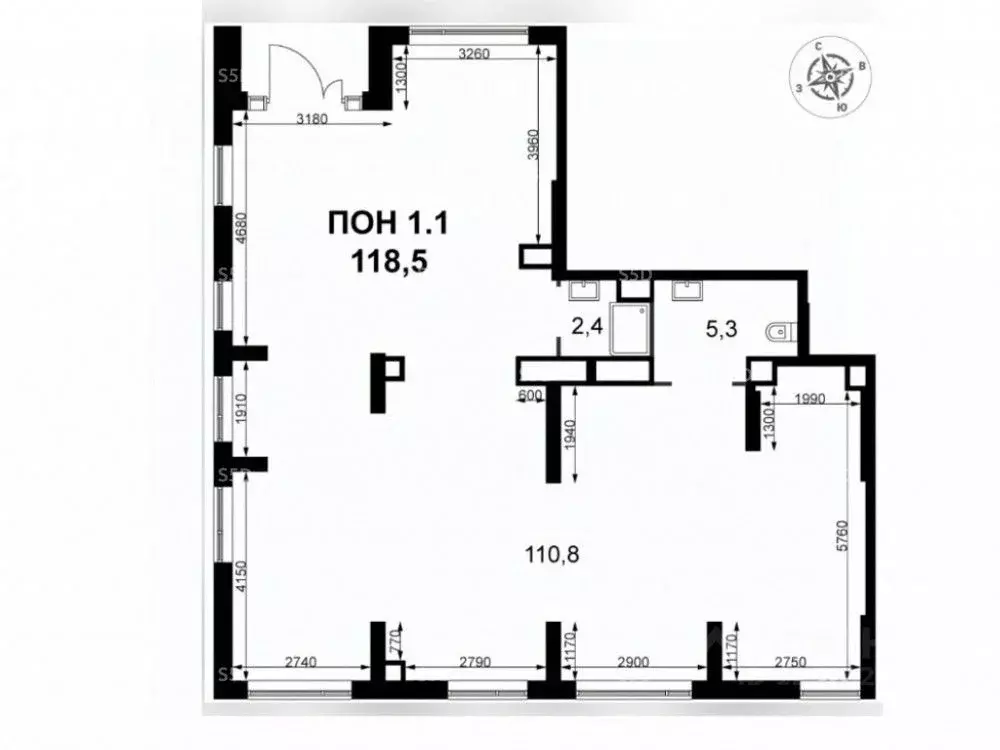 Торговая площадь в Московская область, Химки Клязьма-Старбеево мкр, ... - Фото 2