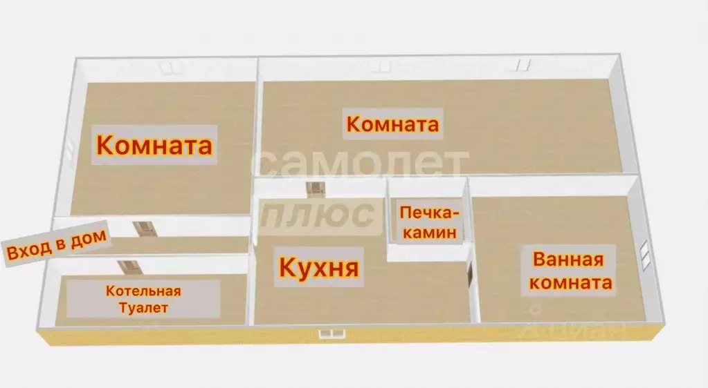 Дом в Пермский край, Краснокамск Загородная ул., 6 (50 м) - Фото 2