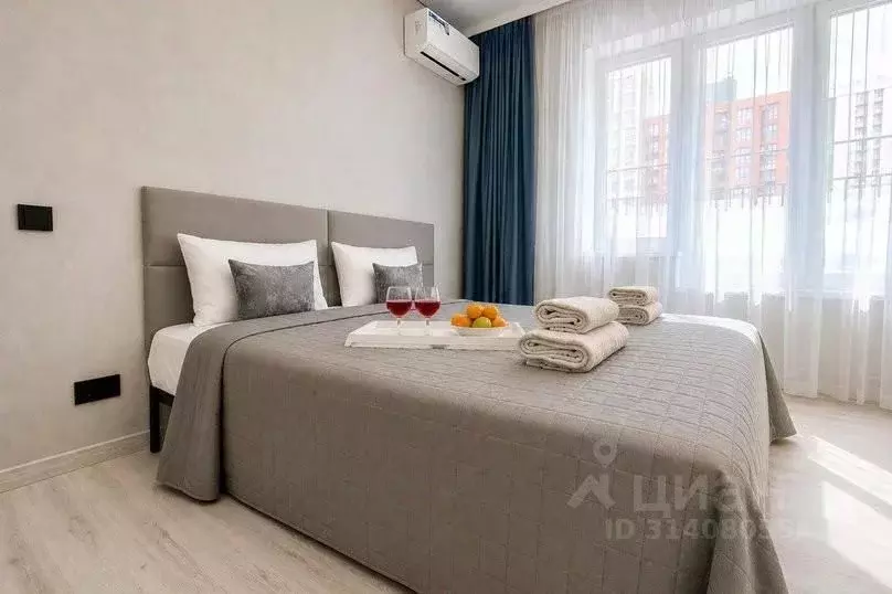 1-к кв. Башкортостан, Уфа ул. Рудольфа Нуреева, 7 (34.0 м) - Фото 2