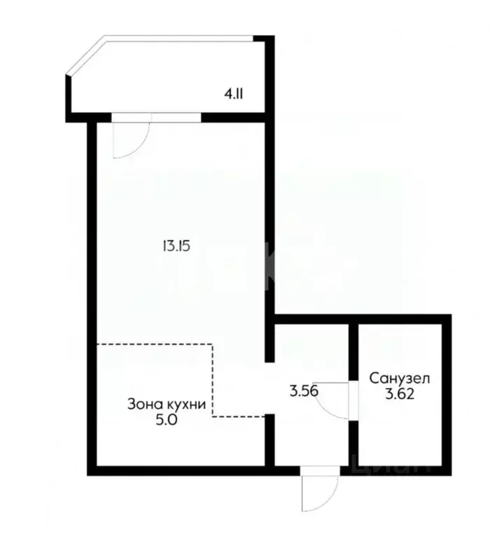 Студия Краснодарский край, Краснодар ул. Имени Героя Советского Союза ... - Фото 2