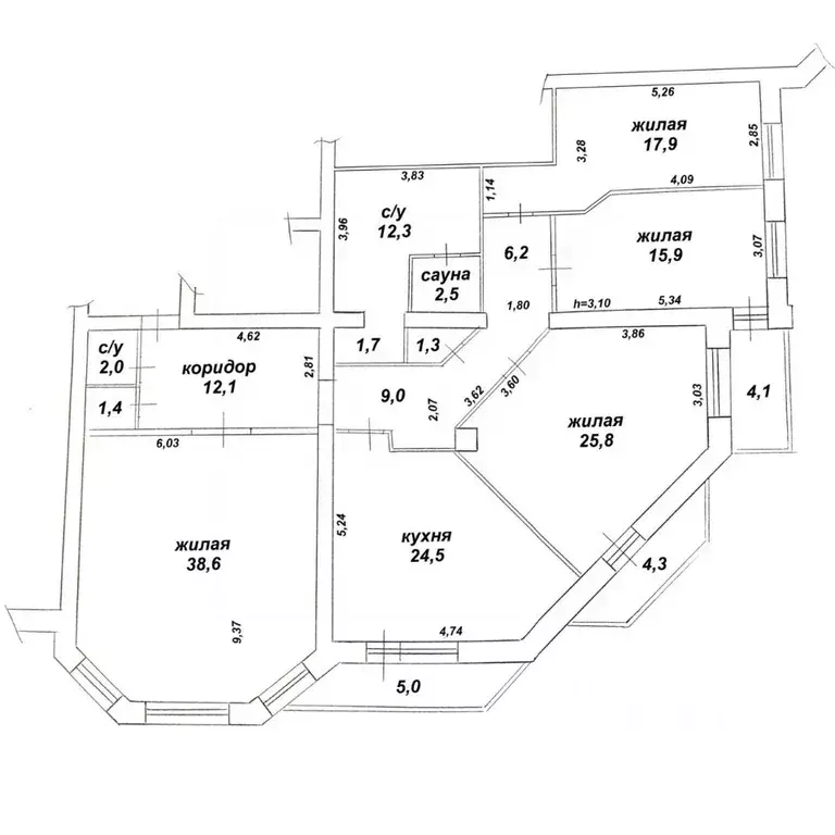 4-к кв. Карелия, Петрозаводск просп. Ленина, 18Б (171.2 м) - Фото 2