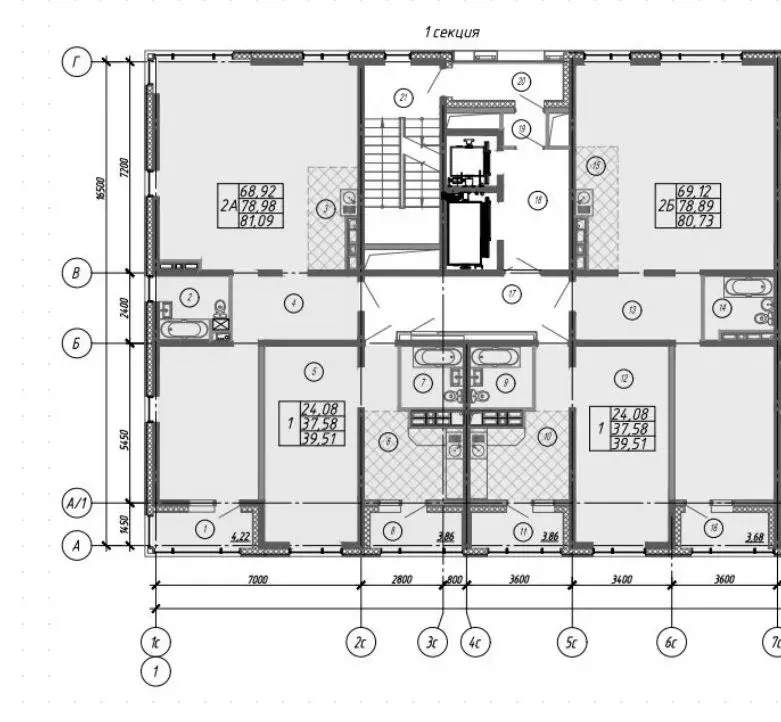 Свободной планировки кв. Камчатский край, Петропавловск-Камчатский ... - Фото 2