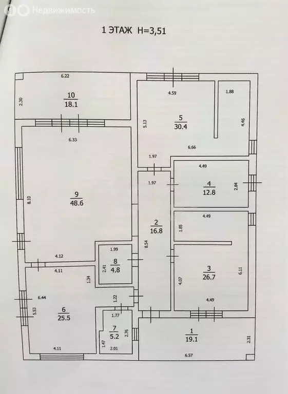 Дом в Светлогорск, Молодёжная улица (208 м) - Фото 1