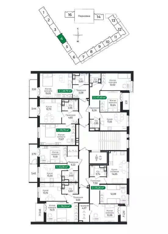 1-к кв. Ленинградская область, Сертолово Всеволожский район, Сертолово ... - Фото 2