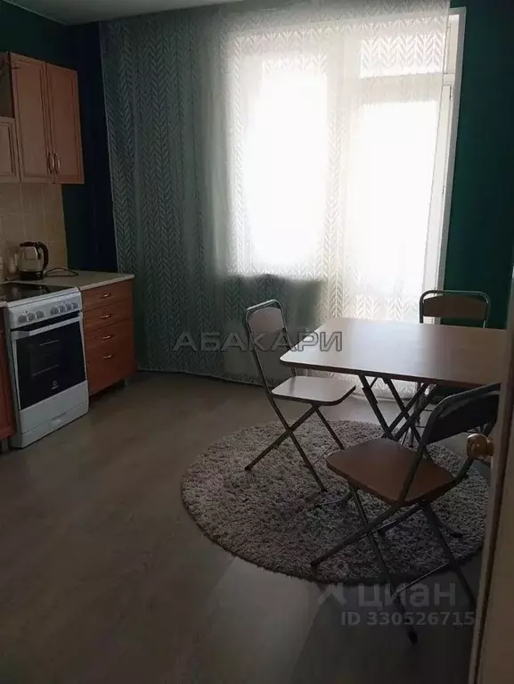 1-к кв. Красноярский край, Красноярск Взлетка мкр, ул. Батурина, 40 ... - Фото 2