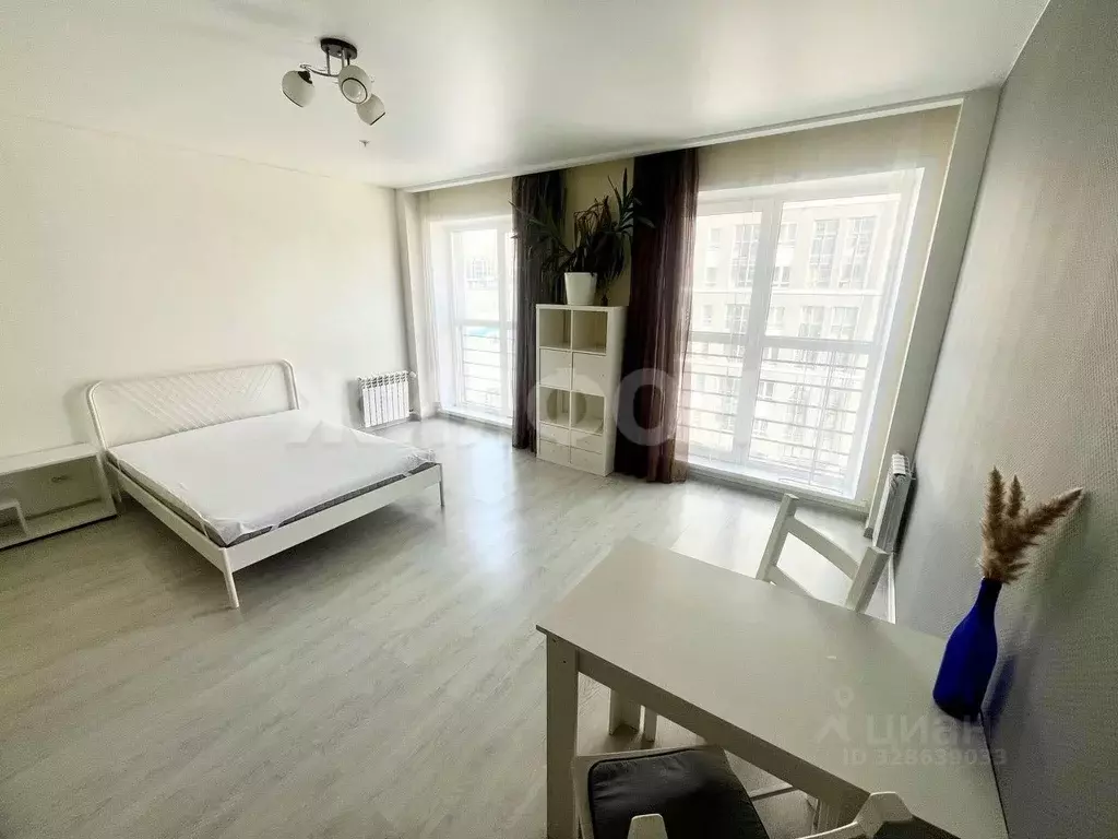 Студия Новосибирская область, Новосибирск Обская ул., 46/2 (31.0 м) - Фото 1