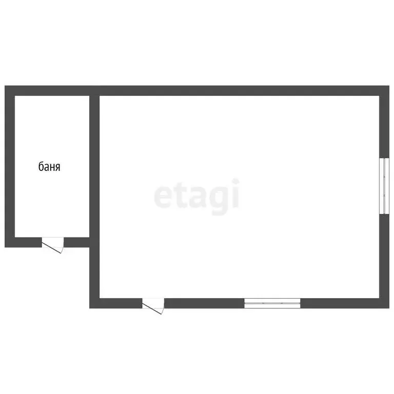 Дом в Ульяновск, СНТ Свияга (33 м) - Фото 1