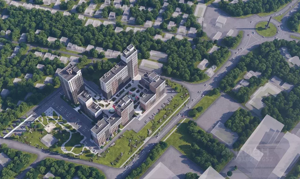 2-к кв. Ставропольский край, Ставрополь ул. Доваторцев, 179Гк1 (62.2 ... - Фото 2