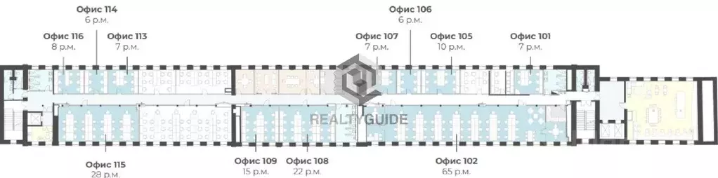Офис в Москва ул. Тимура Фрунзе, 11С2-5 (75 м) - Фото 1