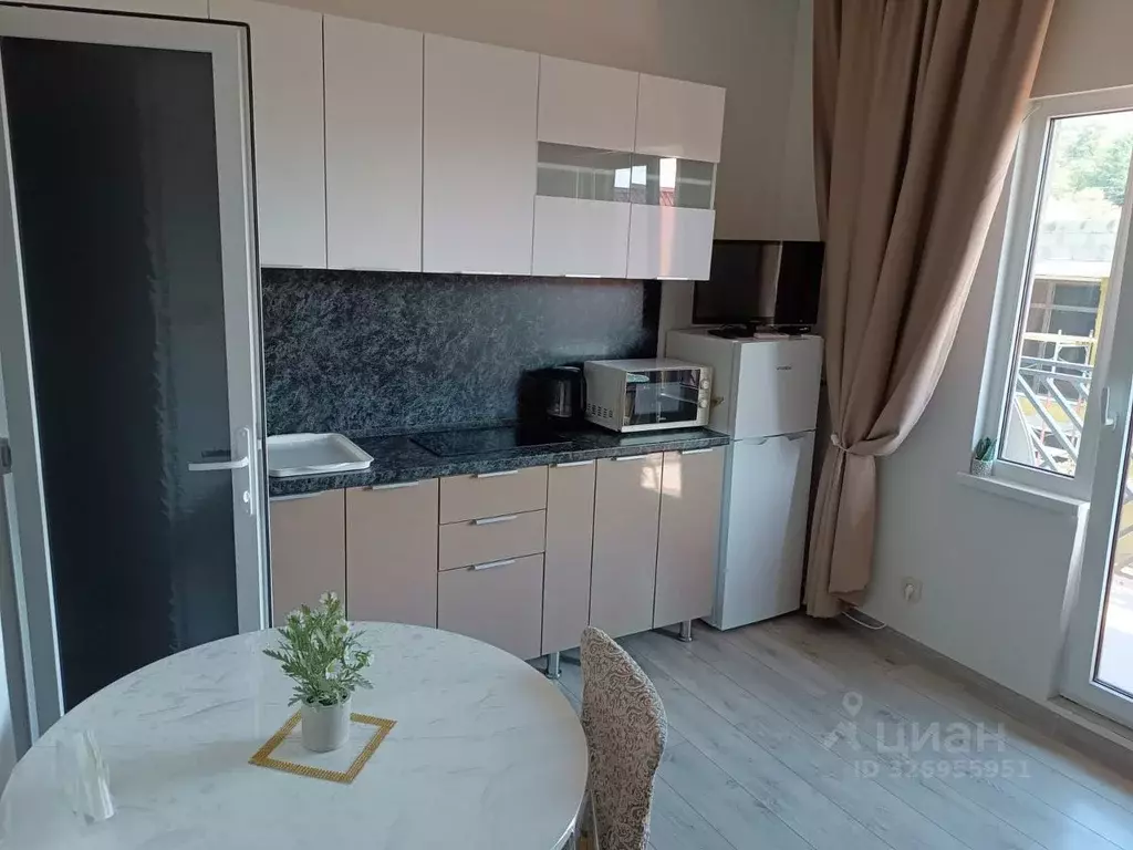 Студия Краснодарский край, Сочи пос. Лоо, ул. Обходная, 18 (21.0 м) - Фото 2